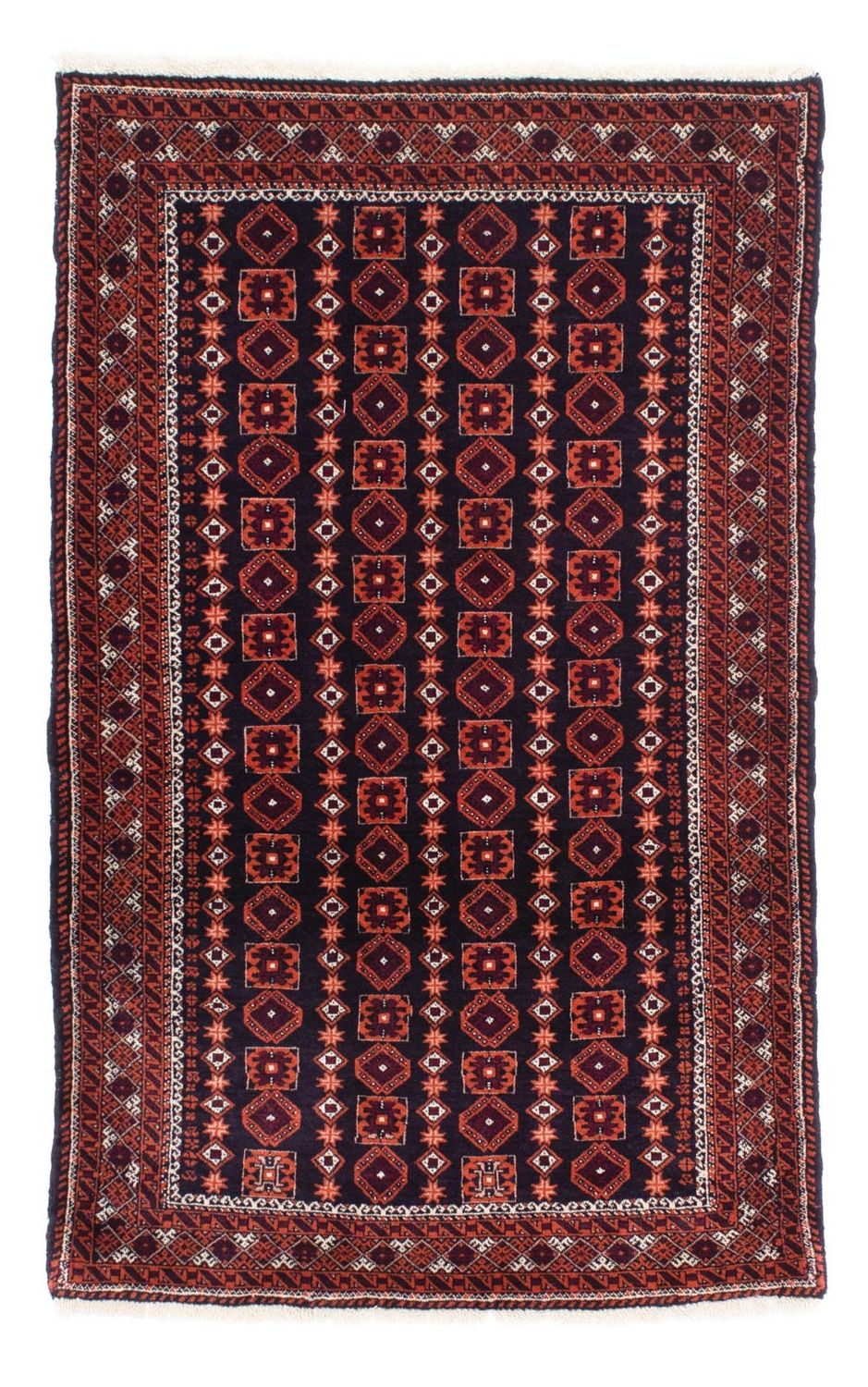 Alfombra Belutsch - 150 x 100 cm - azul oscuro