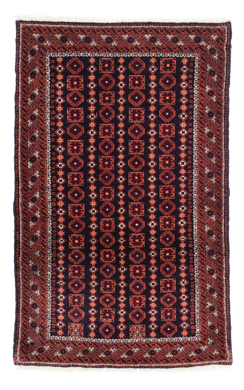 Alfombra Belutsch - 150 x 100 cm - azul oscuro