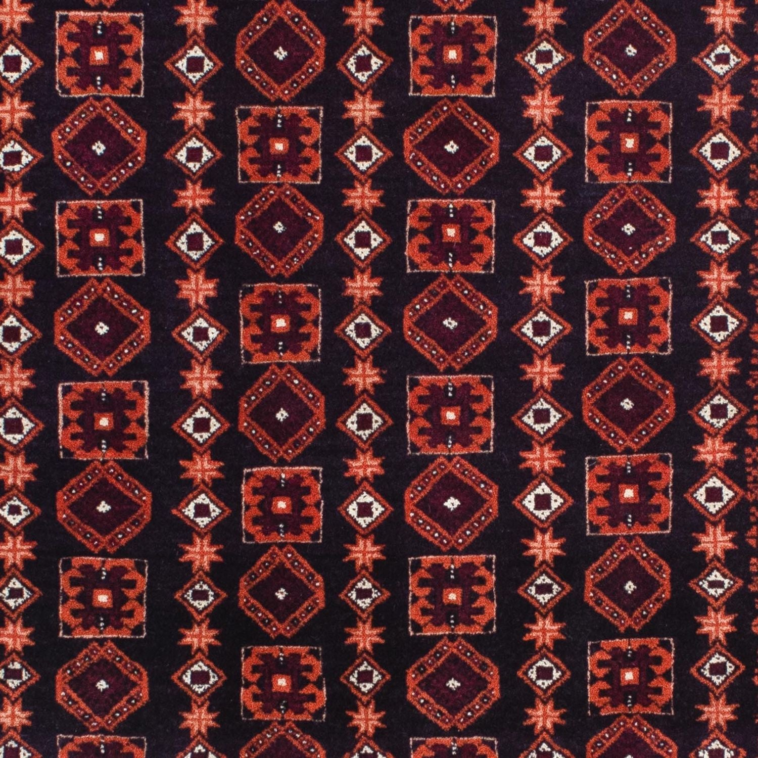 Alfombra Belutsch - 150 x 100 cm - azul oscuro