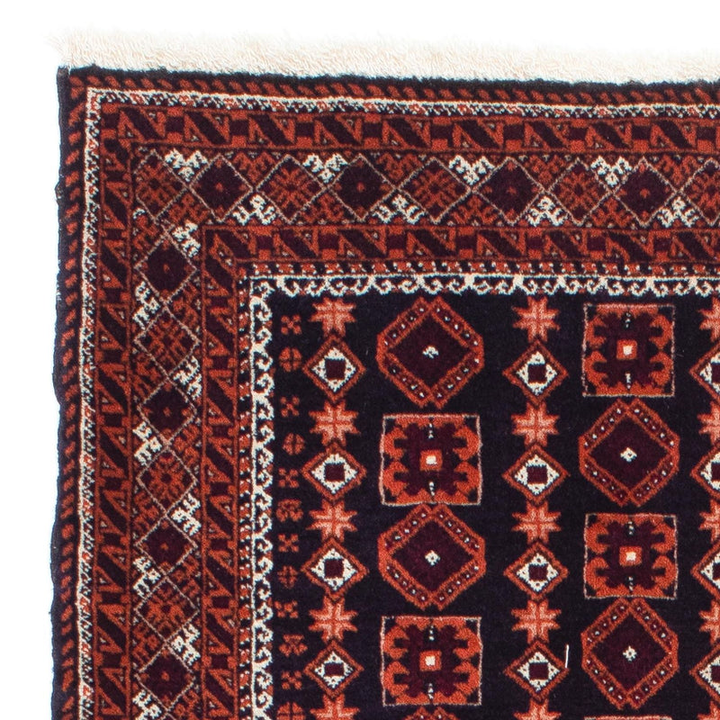 Alfombra Belutsch - 150 x 100 cm - azul oscuro