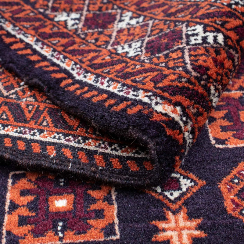 Alfombra Belutsch - 150 x 100 cm - azul oscuro