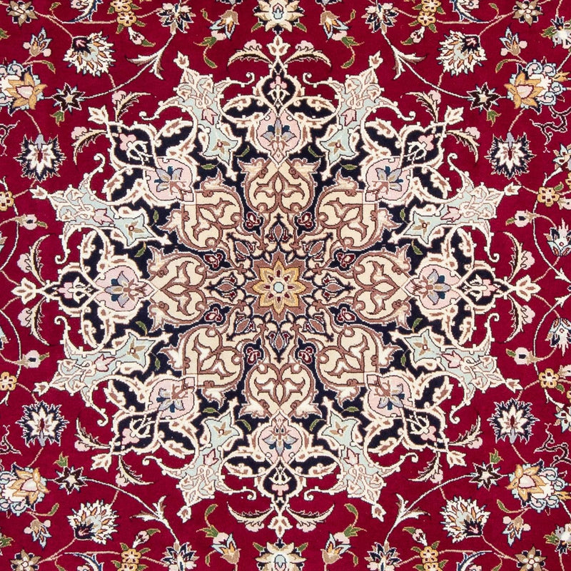 Alfombra Persa - Tabriz - Real - 292 x 204 cm - rojo oscuro