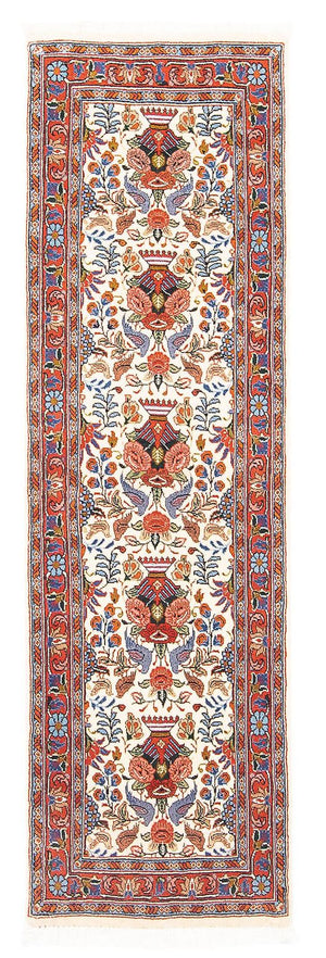 Alfombra de pasillo Alfombra persa - Bidjar - 160 x 50 cm - beige