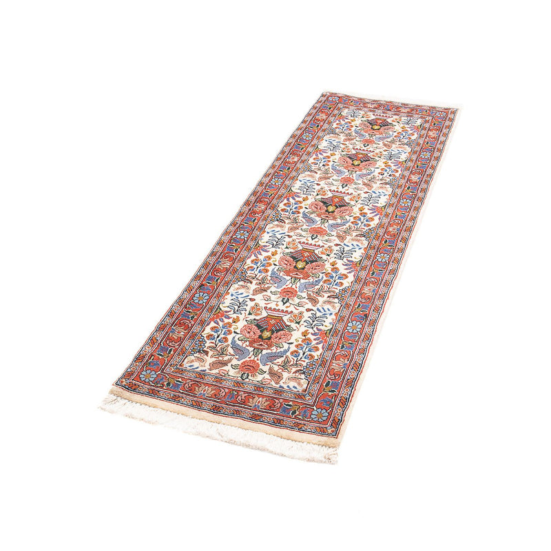 Alfombra de pasillo Alfombra persa - Bidjar - 160 x 50 cm - beige