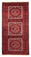 Alfombra de pasillo Alfombra Belutsch - 222 x 112 cm - rojo