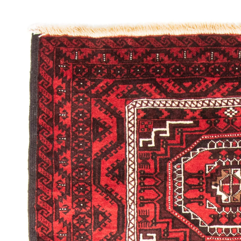 Alfombra de pasillo Alfombra Belutsch - 222 x 112 cm - rojo