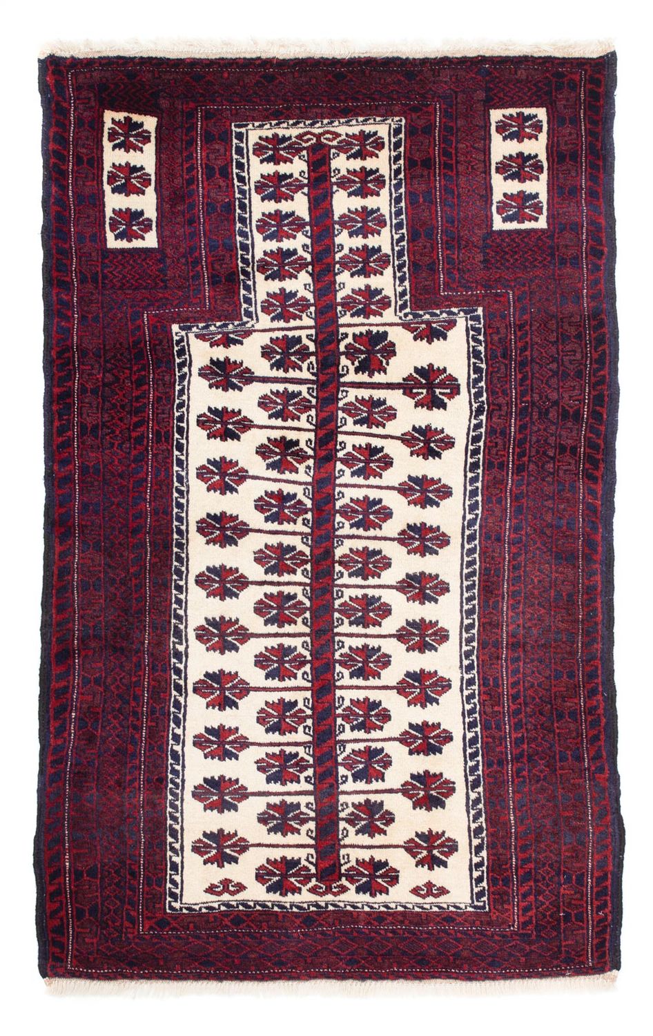 Alfombra Belutsch - 147 x 93 cm - beige