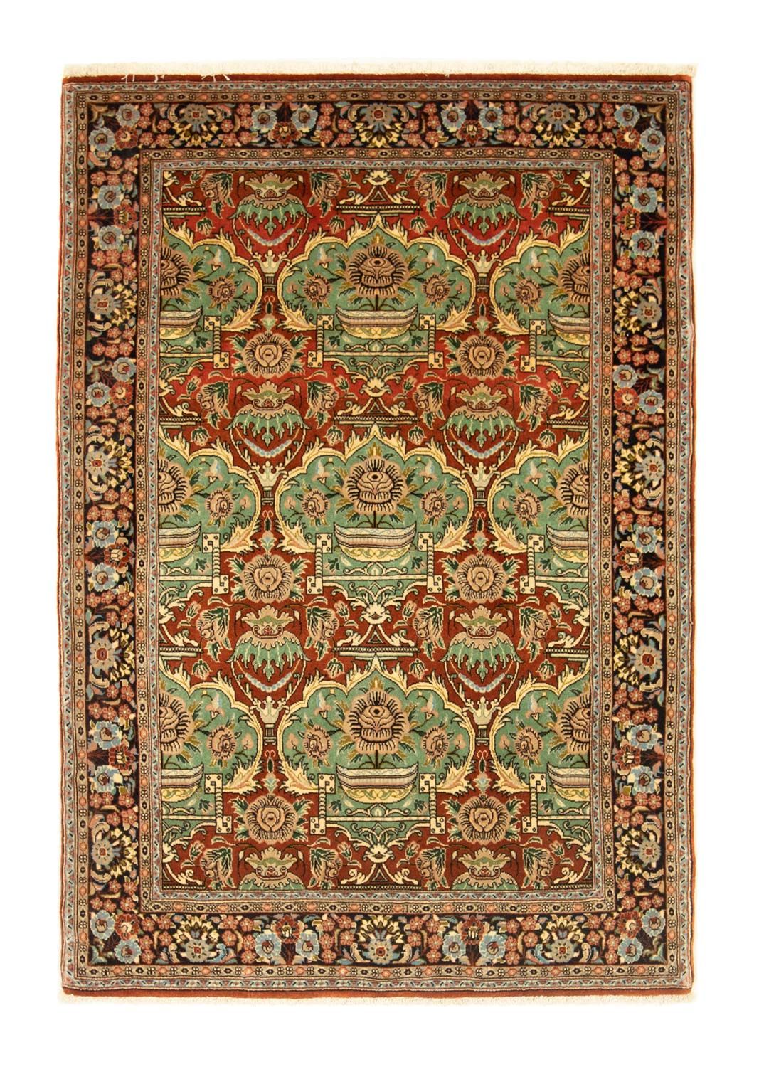 Alfombra persa - Ghom - 160 x 112 cm - óxido