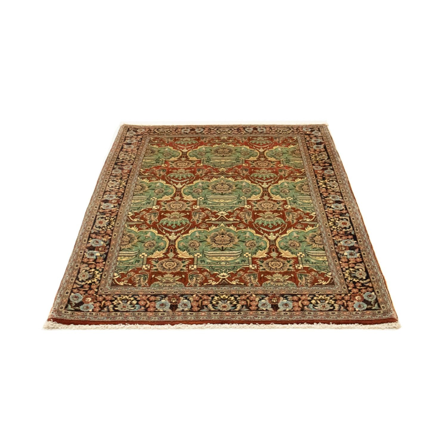 Alfombra persa - Ghom - 160 x 112 cm - óxido