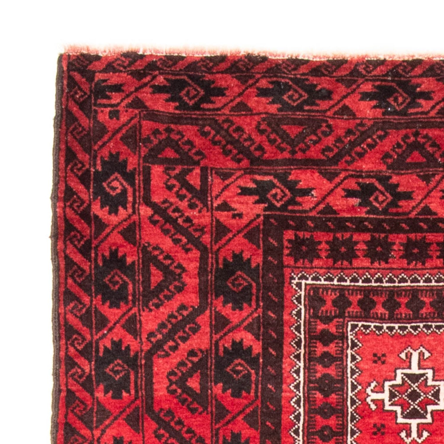 Alfombra de pasillo Alfombra Belutsch - 207 x 112 cm - rojo