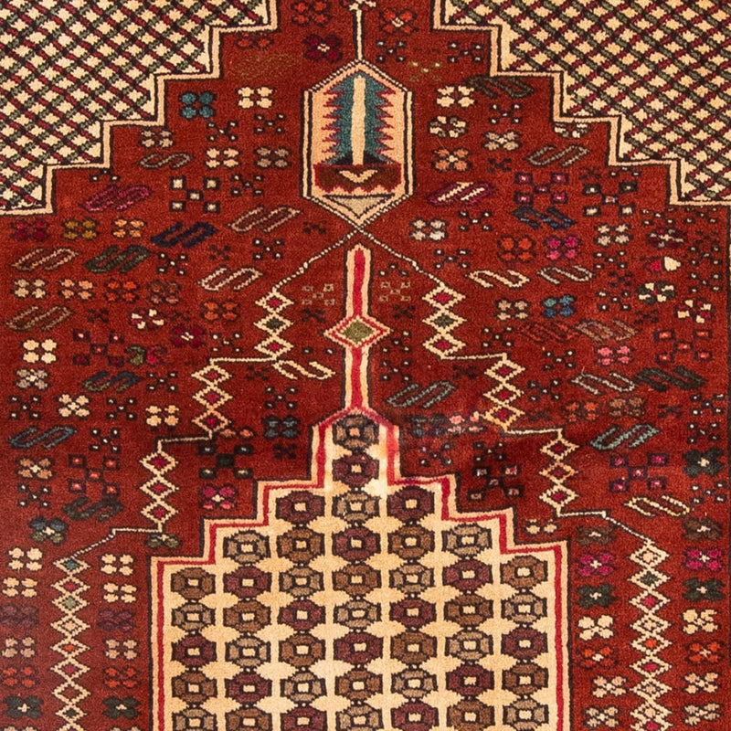 Alfombra Belutsch cuadrado  - 174 x 133 cm - rojo