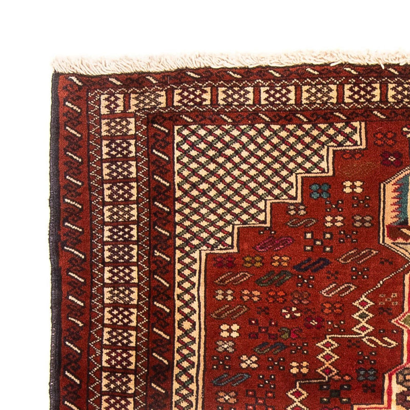 Alfombra Belutsch cuadrado  - 174 x 133 cm - rojo