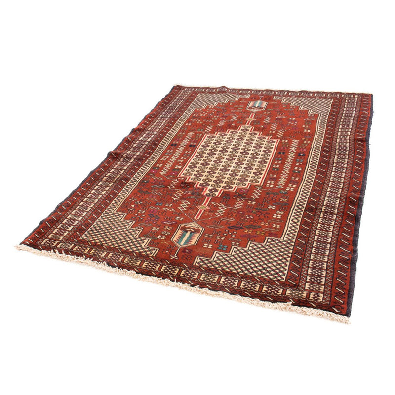 Alfombra Belutsch cuadrado  - 174 x 133 cm - rojo