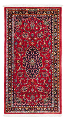 Alfombra persa - Keshan - 130 x 68 cm - rojo