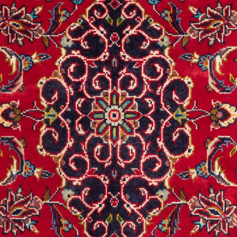 Alfombra persa - Keshan - 130 x 68 cm - rojo