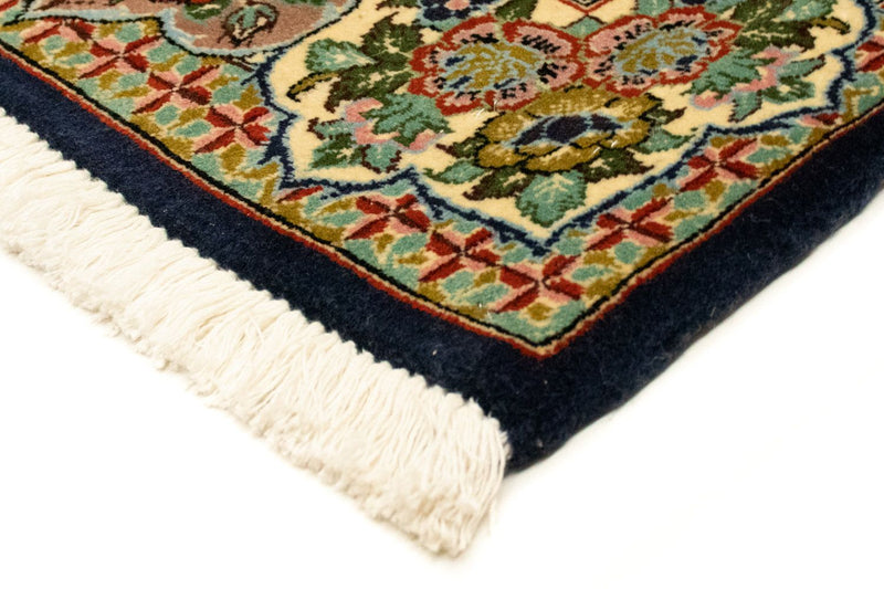 Alfombra persa - Ghom - 170 x 108 cm - negro
