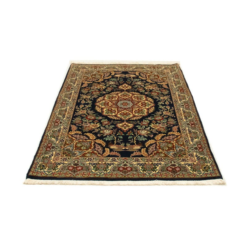 Alfombra persa - Ghom - 170 x 108 cm - negro