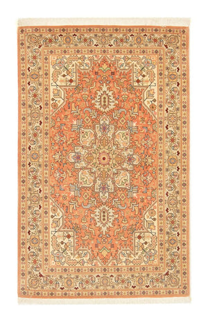 Alfombra Persa - Tabriz - Real - 160 x 100 cm - rojo claro