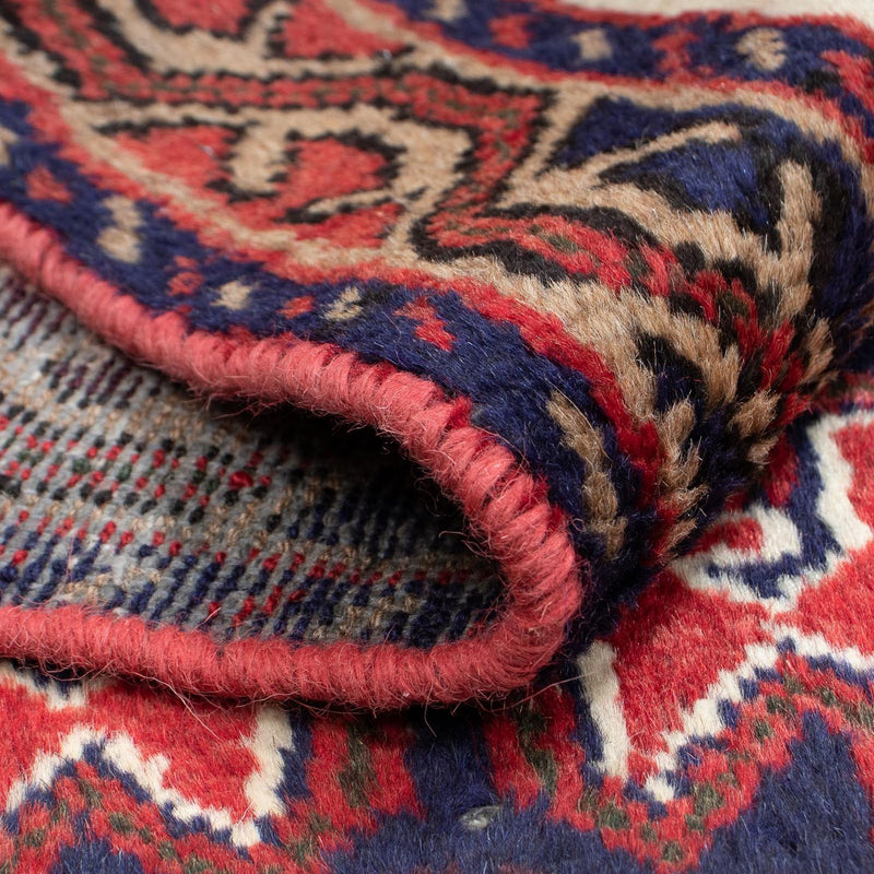 Alfombra persa - Nómada - 128 x 71 cm - rojo