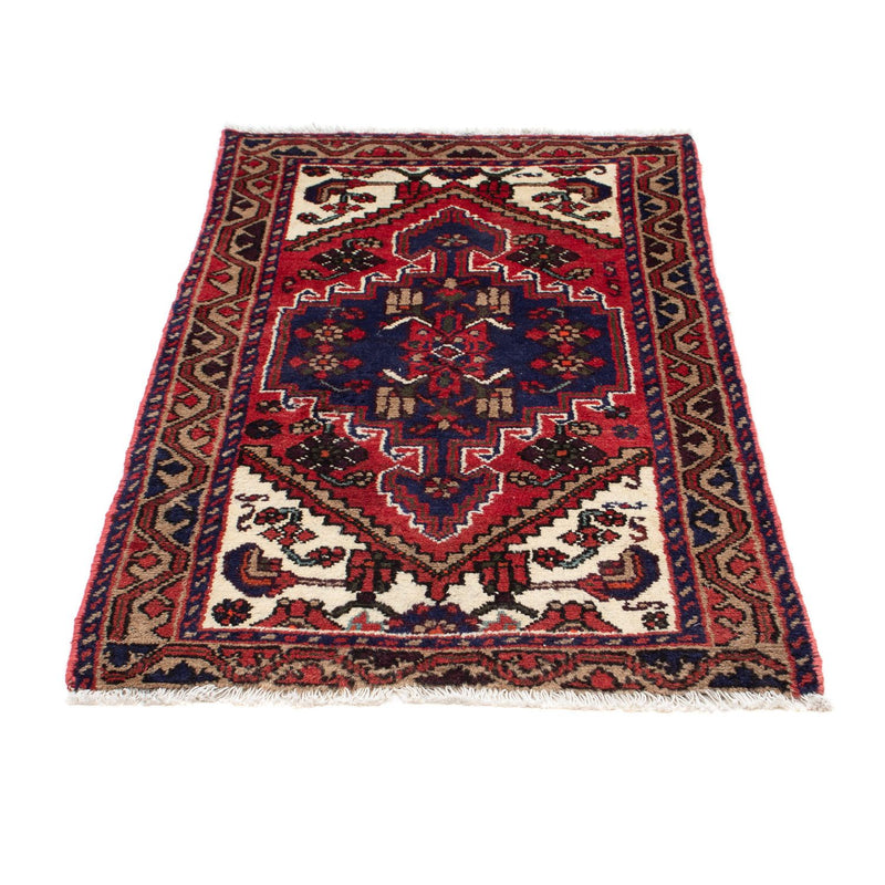 Alfombra persa - Nómada - 128 x 71 cm - rojo