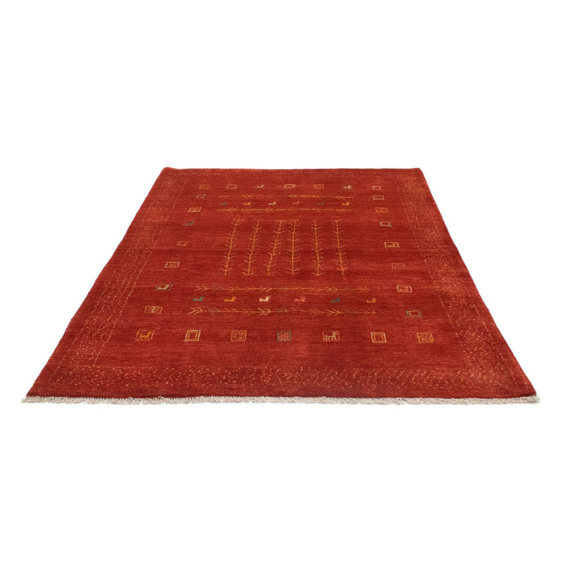 Alfombra Gabbeh - Persa - 190 x 150 cm - rojo