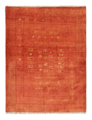 Alfombra Gabbeh - Persa - 192 x 149 cm - rojo