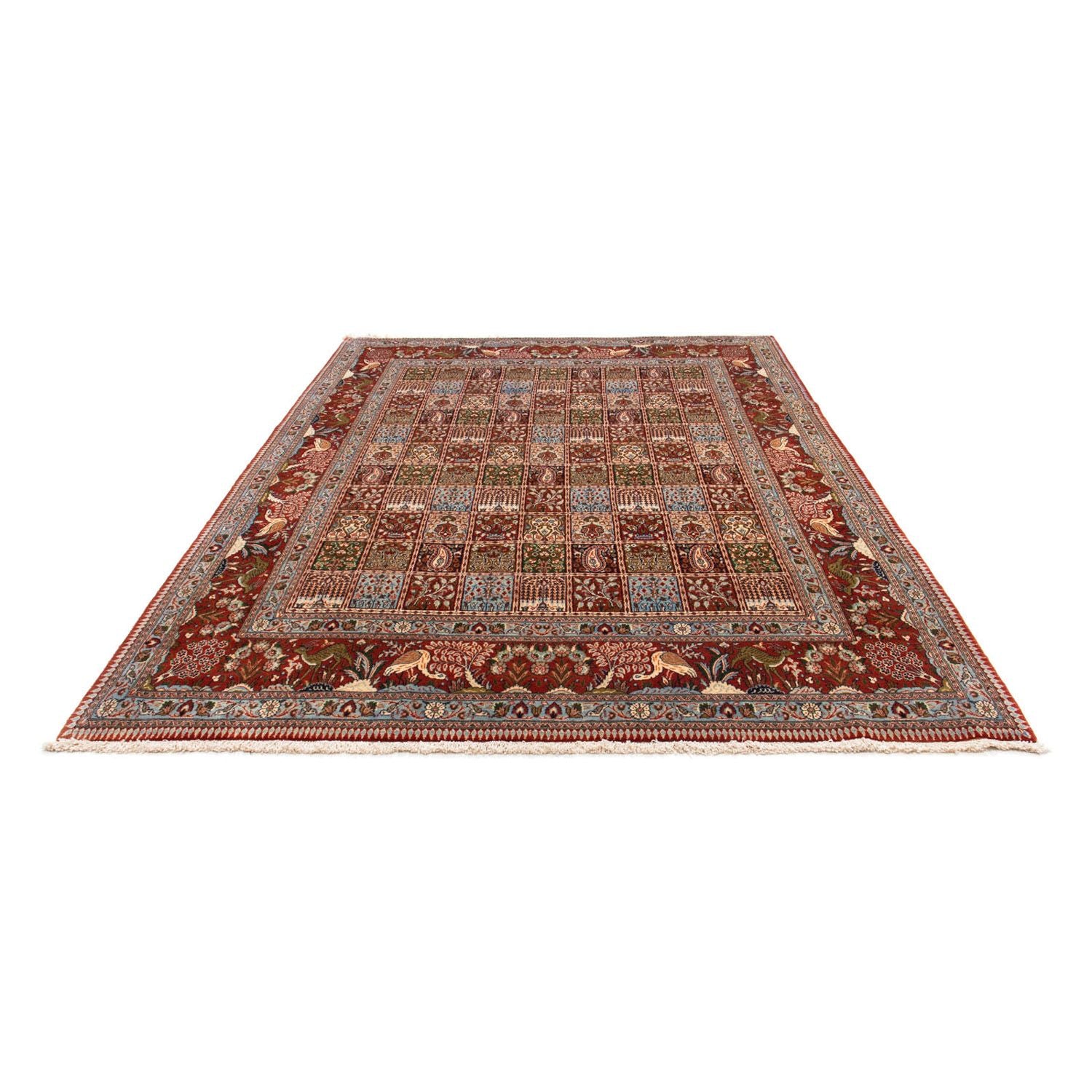 Alfombra persa - Clásica - 297 x 206 cm - rojo oscuro