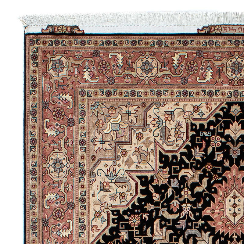 Alfombra Persa - Tabriz - Real - 204 x 150 cm - azul oscuro