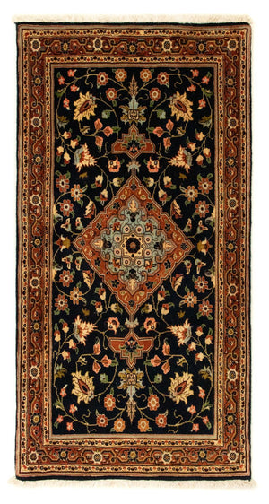 Alfombra persa - Nómada - 138 x 72 cm - negro