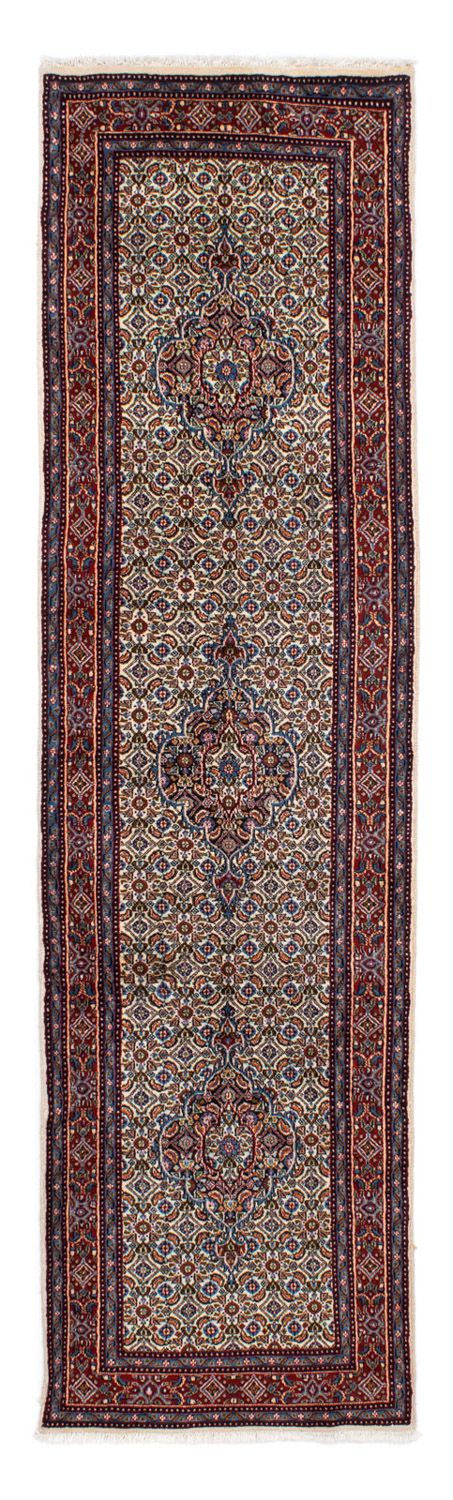 Alfombra de pasillo Alfombra persa - Clásica - 298 x 77 cm - beige
