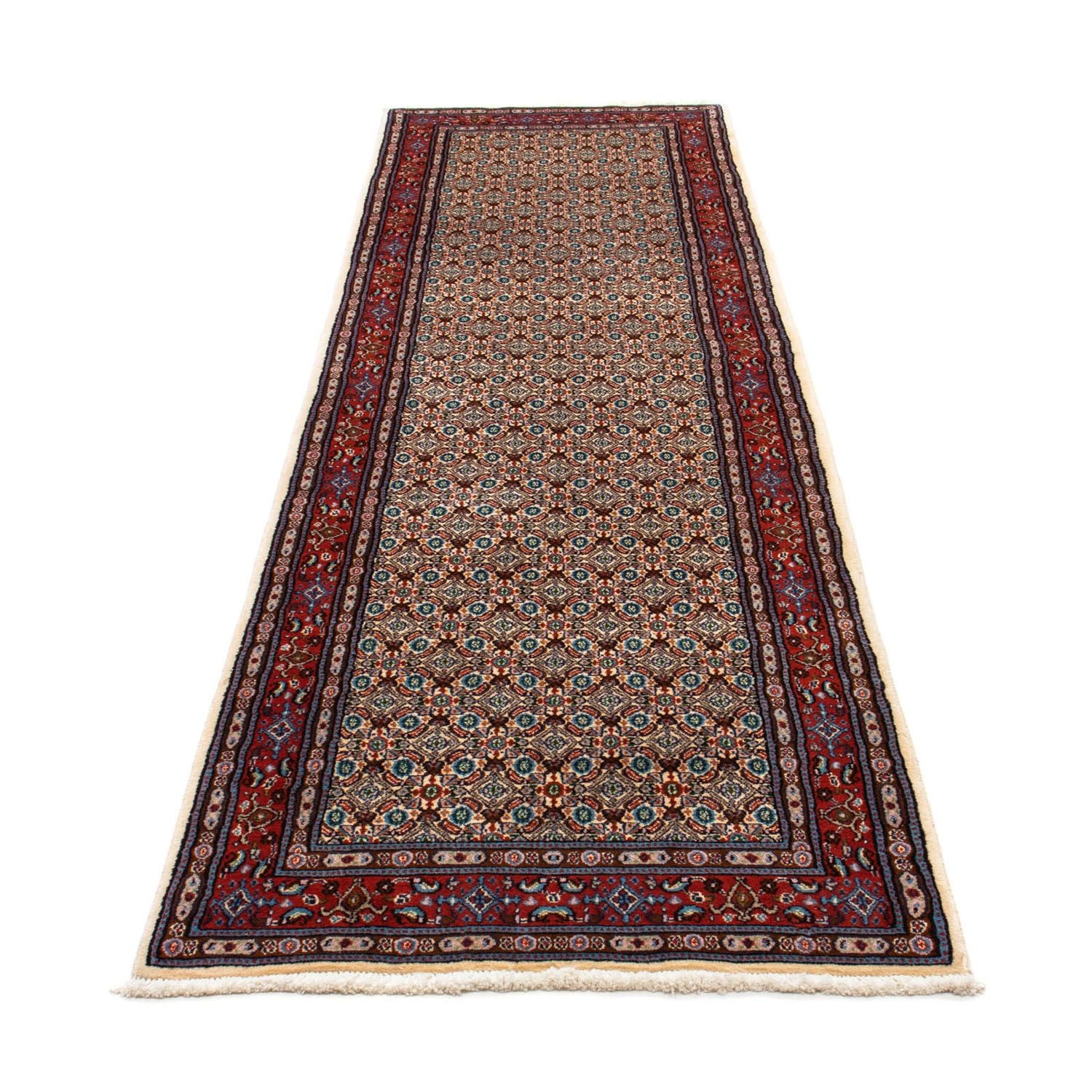 Alfombra de pasillo Alfombra persa - Clásica - 295 x 80 cm - beige