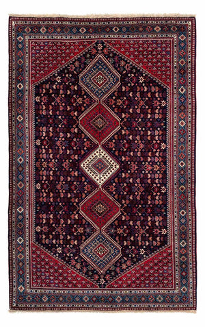 Alfombra persa - Nómada - 313 x 207 cm - azul oscuro