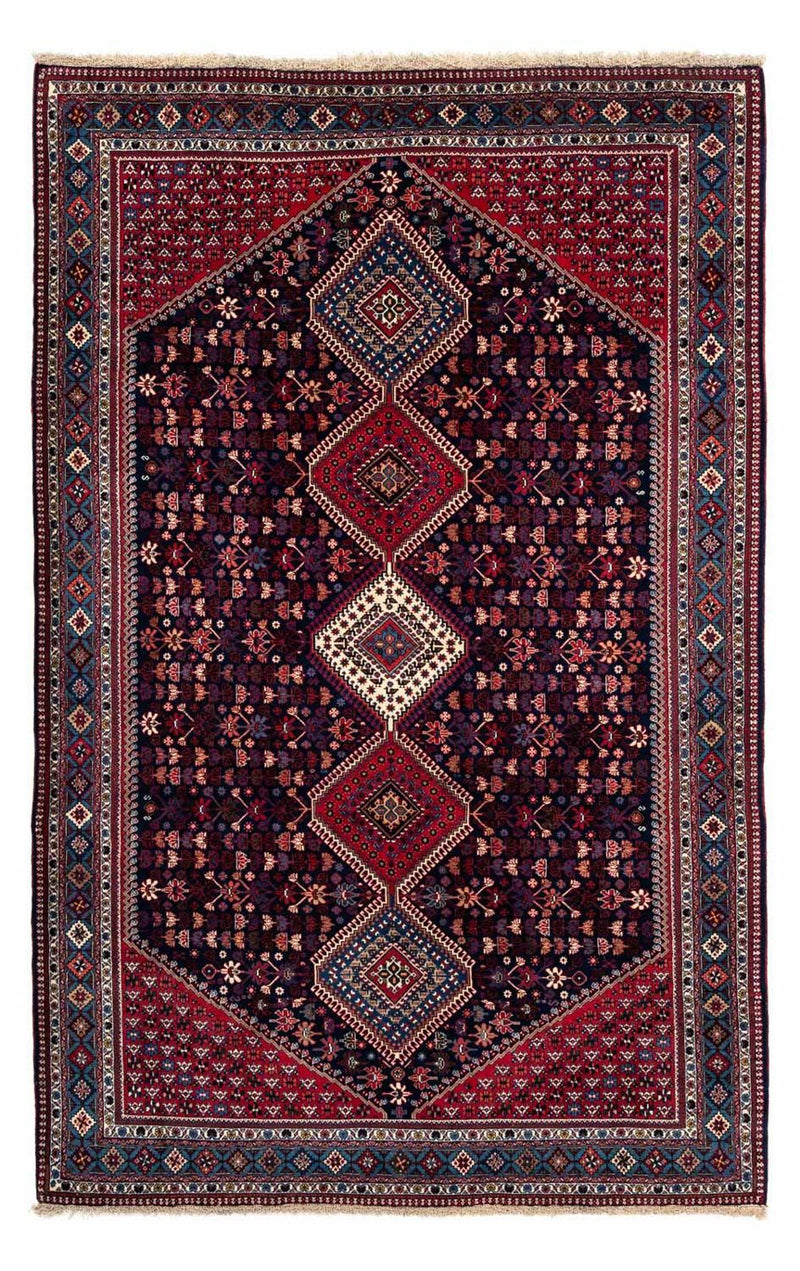 Alfombra persa - Nómada - 313 x 207 cm - azul oscuro