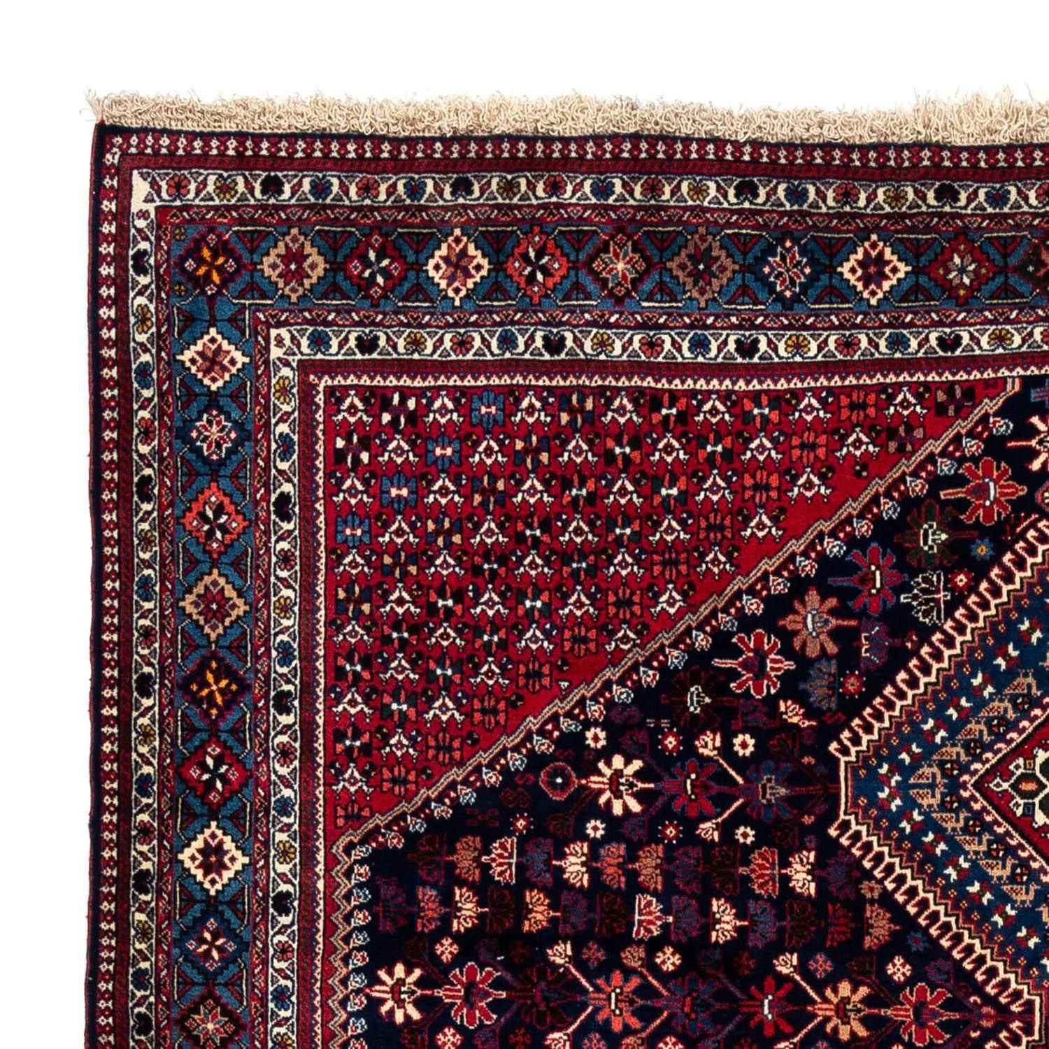 Alfombra persa - Nómada - 313 x 207 cm - azul oscuro