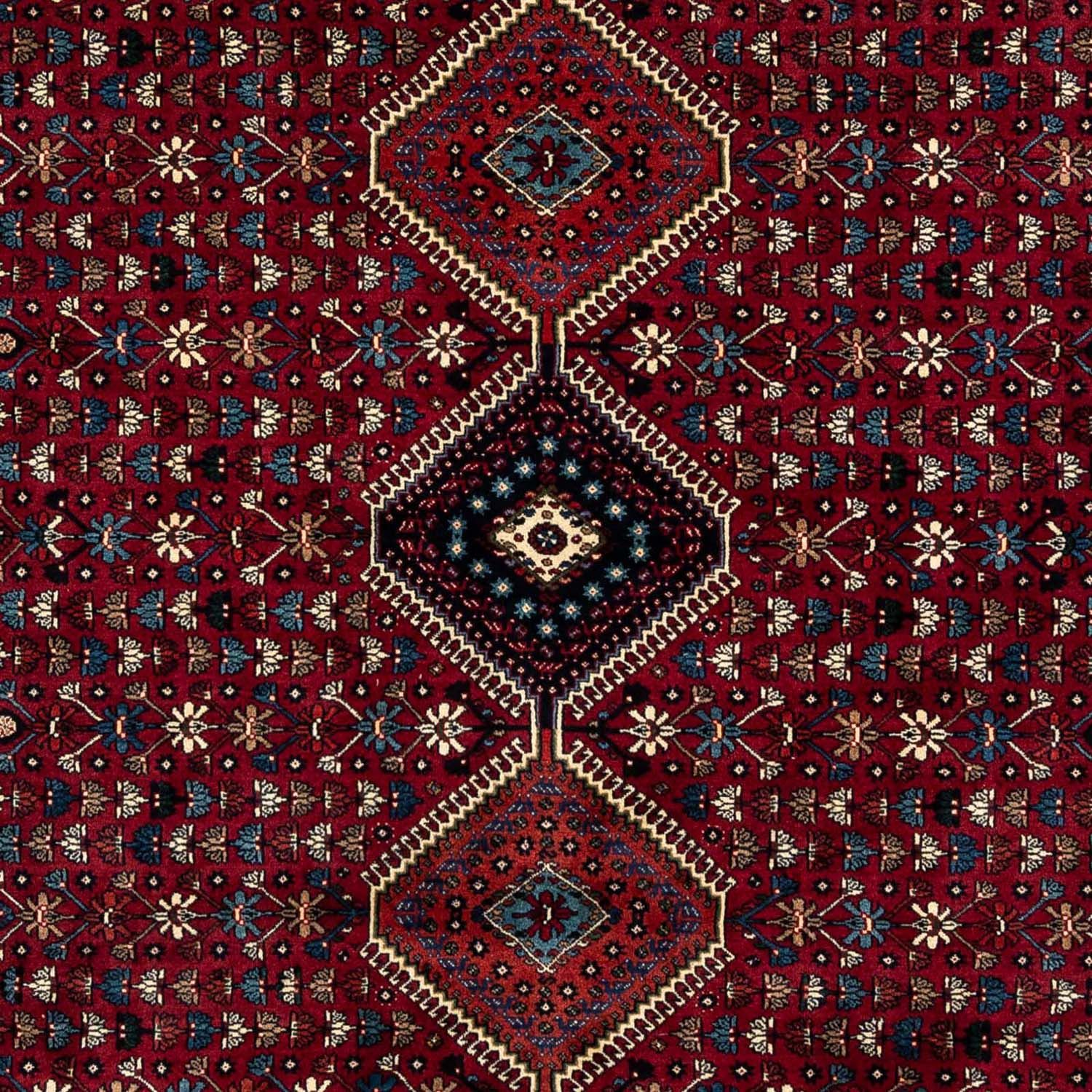Alfombra persa - Nómada - 298 x 204 cm - rojo oscuro