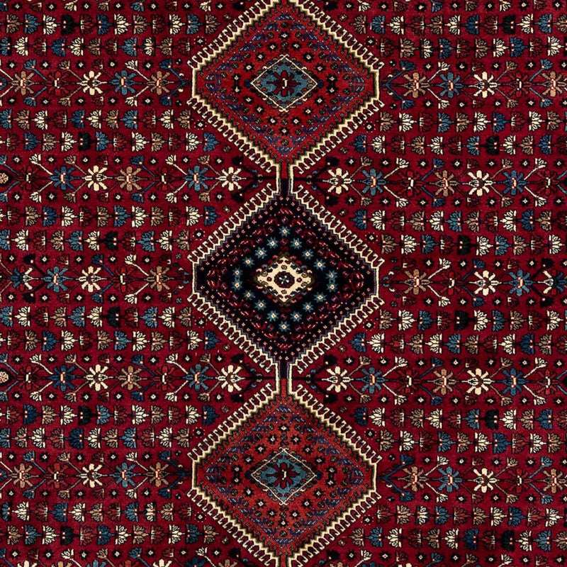 Alfombra persa - Nómada - 298 x 204 cm - rojo oscuro