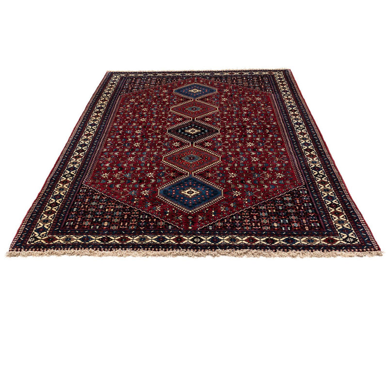 Alfombra persa - Nómada - 298 x 204 cm - rojo oscuro