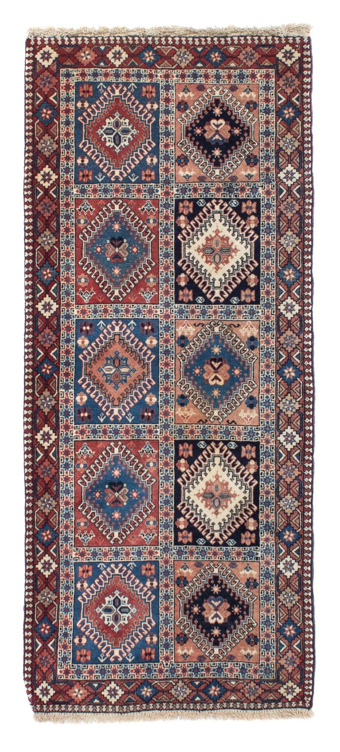 Alfombra de pasillo Alfombra persa - Nómada - 186 x 82 cm - rojo claro