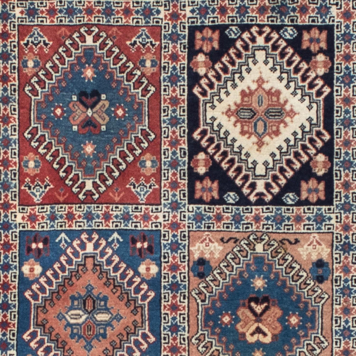 Alfombra de pasillo Alfombra persa - Nómada - 186 x 82 cm - rojo claro