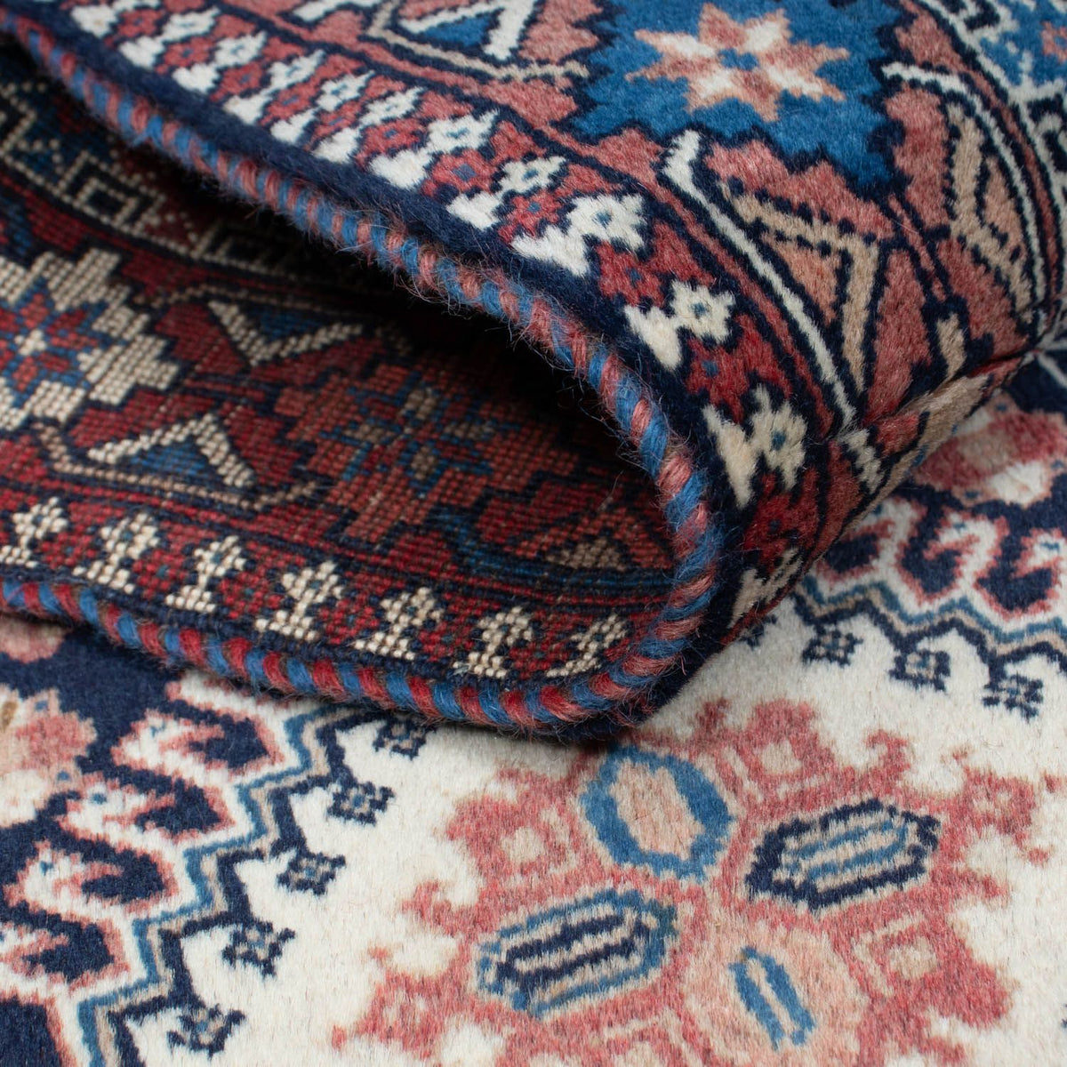 Alfombra de pasillo Alfombra persa - Nómada - 186 x 82 cm - rojo claro