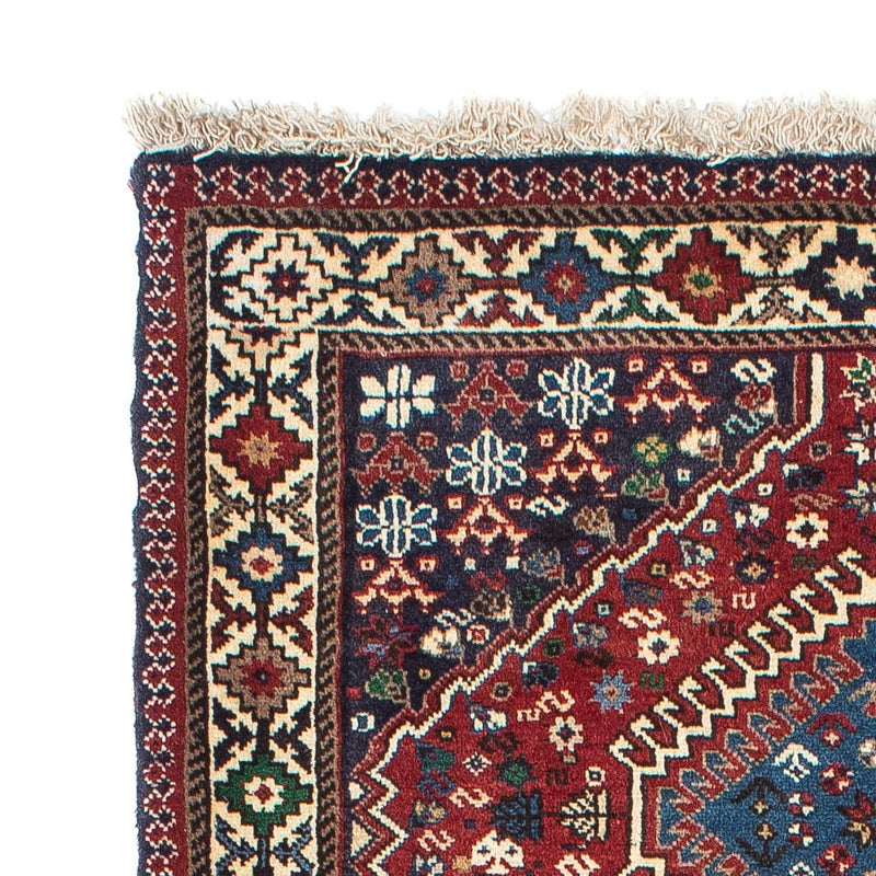 Alfombra de pasillo Alfombra persa - Nómada - 198 x 84 cm - rojo oscuro
