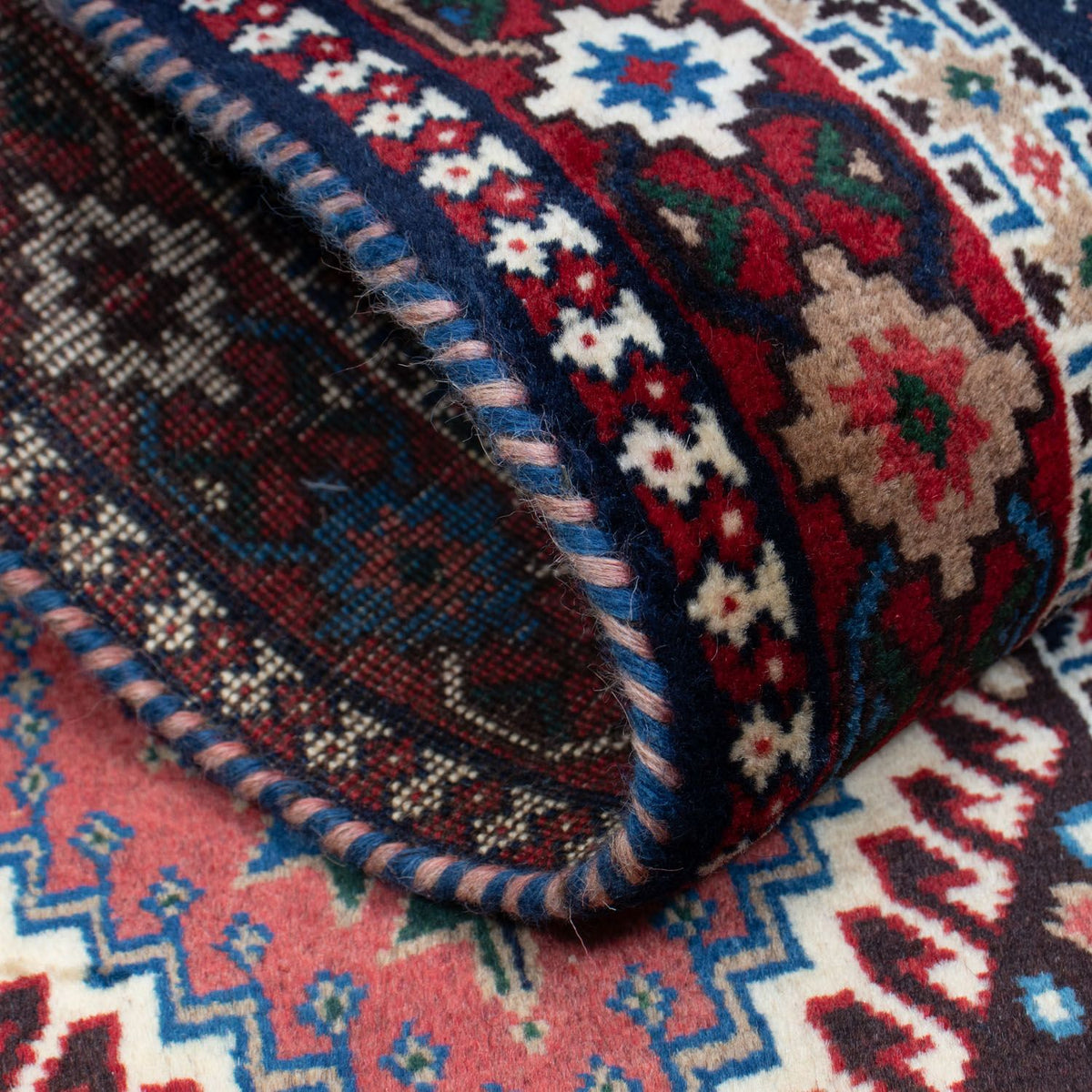 Alfombra de pasillo Alfombra persa - Nómada - 190 x 80 cm - azul oscuro