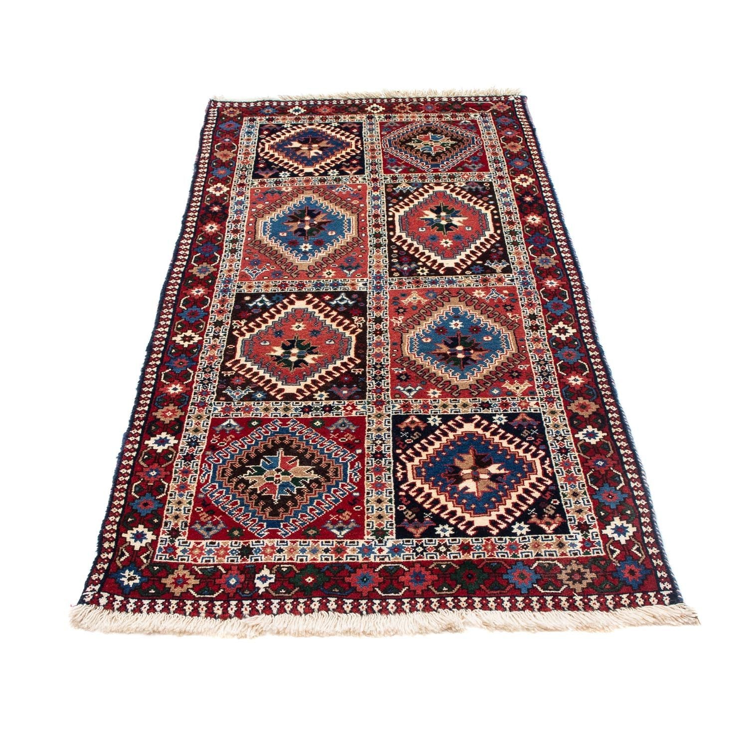 Alfombra de pasillo Alfombra persa - Nómada - 190 x 80 cm - azul oscuro