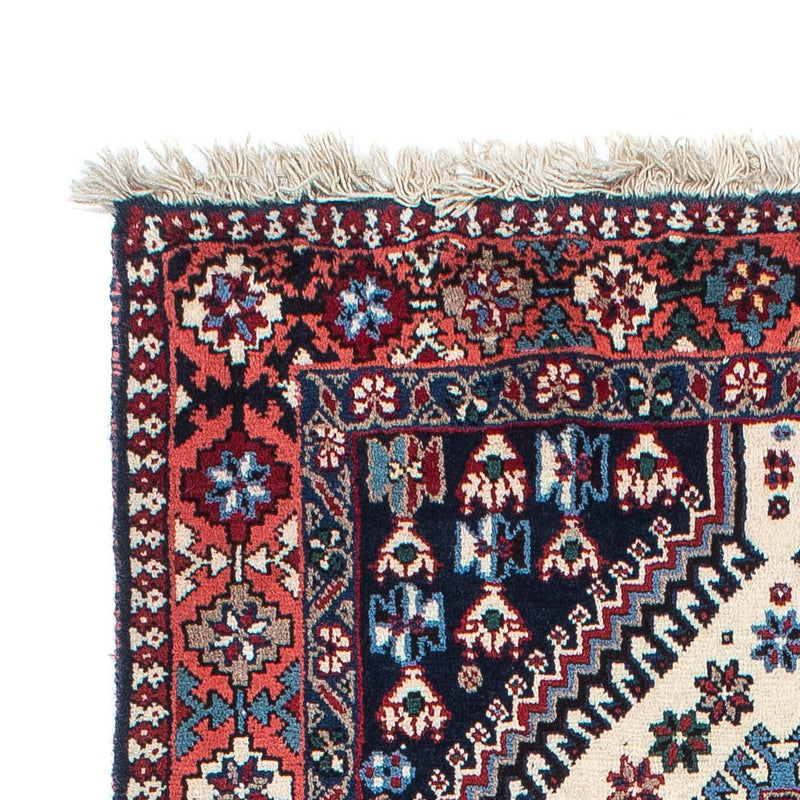 Alfombra de pasillo Alfombra persa - Nómada - 196 x 82 cm - beige