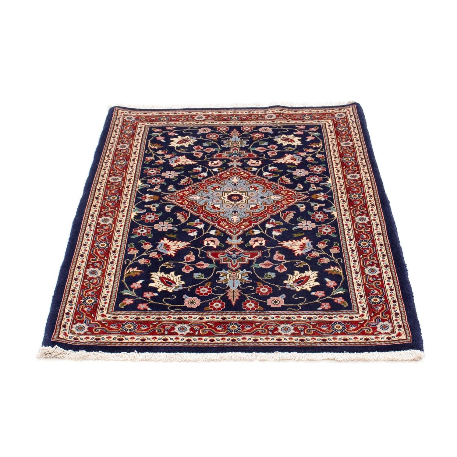 Alfombra persa - Nómada - 102 x 74 cm - azul