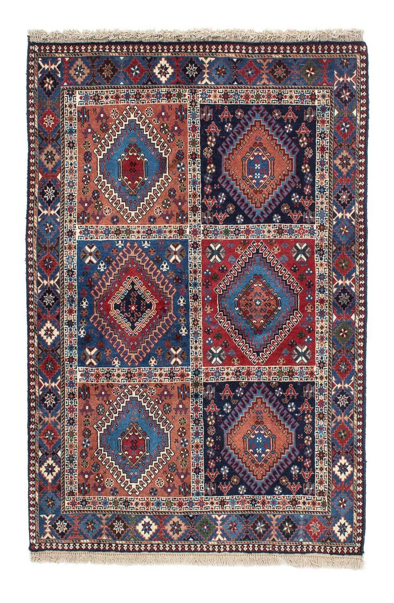 Alfombra persa - Nómada - 152 x 102 cm - azul oscuro
