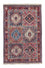 Alfombra persa - Nómada - 148 x 98 cm - rojo claro