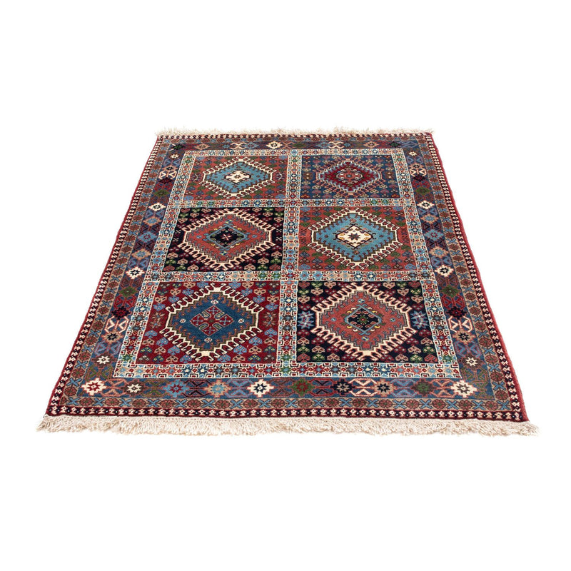 Alfombra persa - Nómada - 142 x 99 cm - rojo claro