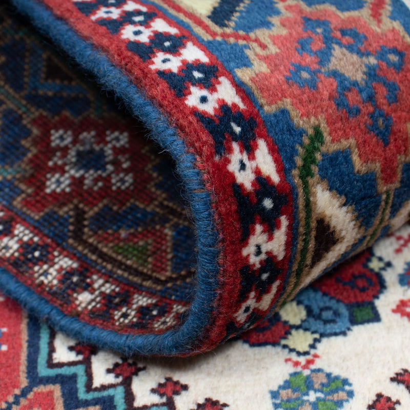 Alfombra persa - Nómada - 143 x 99 cm - azul