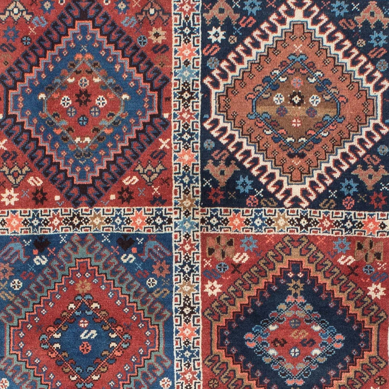 Alfombra persa - Nómada - 144 x 100 cm - azul
